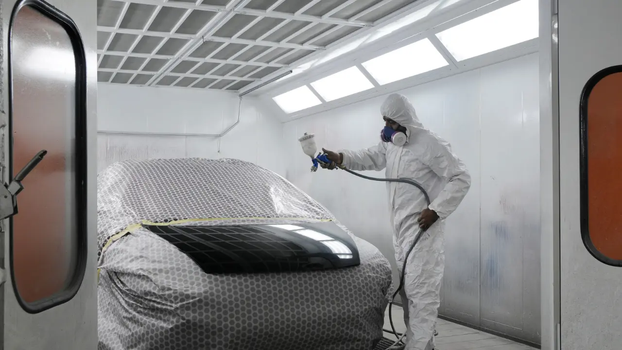 How to Spray Paint a Car Professionally (1)
